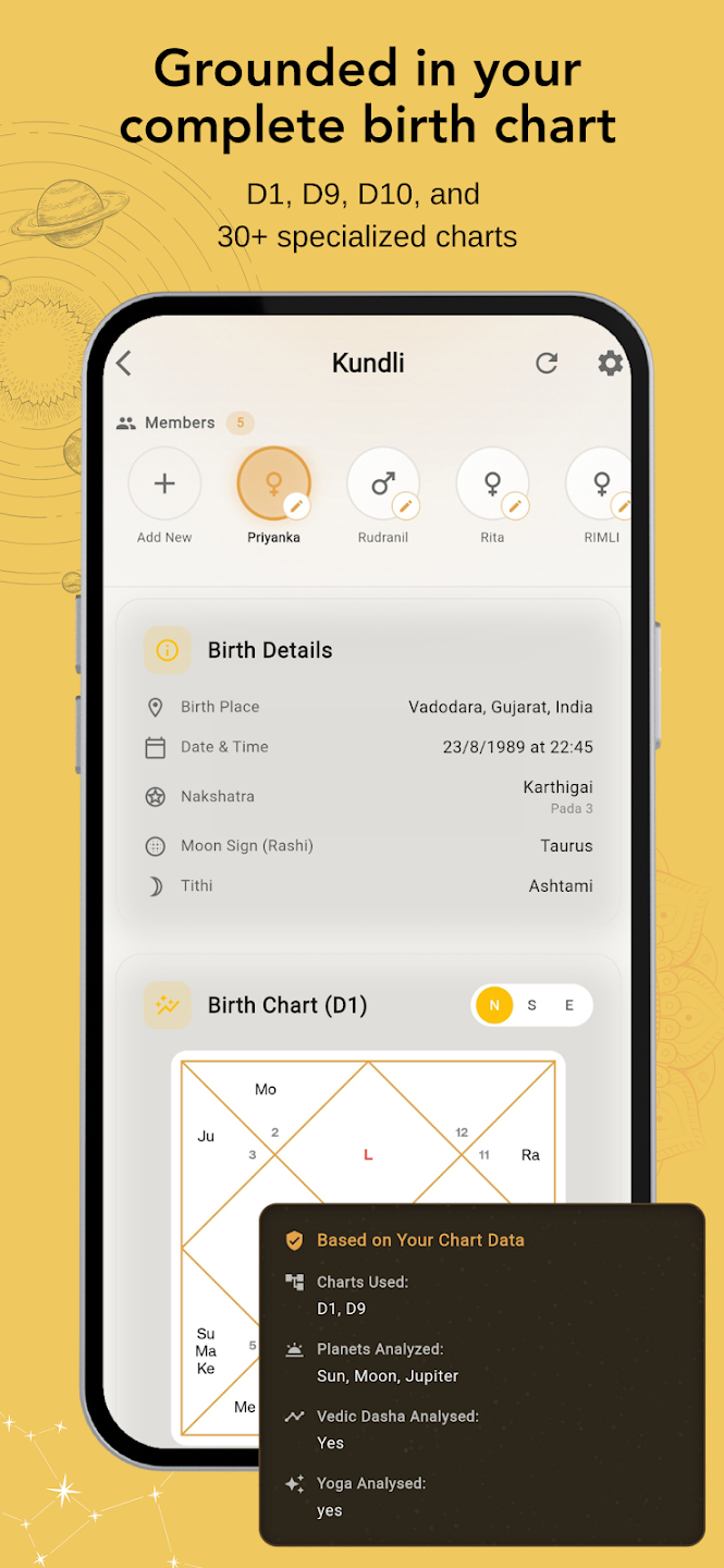 उत्तर: एआई ज्योतिष App Screenshot 6