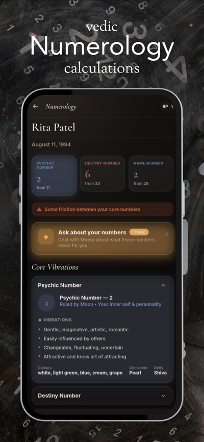 Vyom: 最佳吠陀占星应用 App Screenshot 5