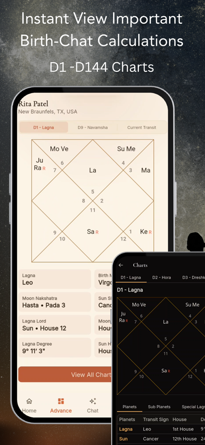 Vyom: 最佳吠陀占星应用 App Screenshot 6